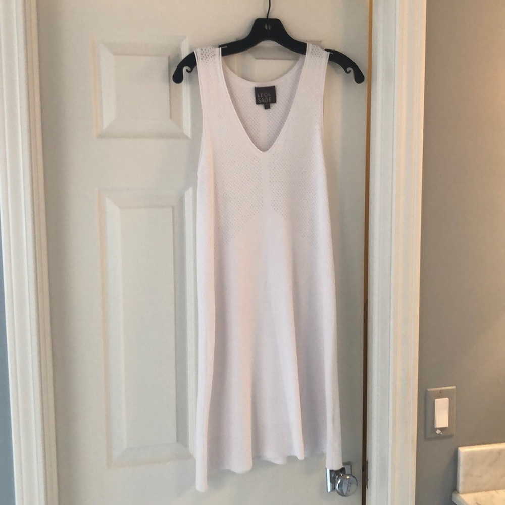White dress.